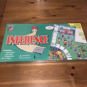 INFERENCE Reading Comprehension Red Level Educational Board Game New Sealed